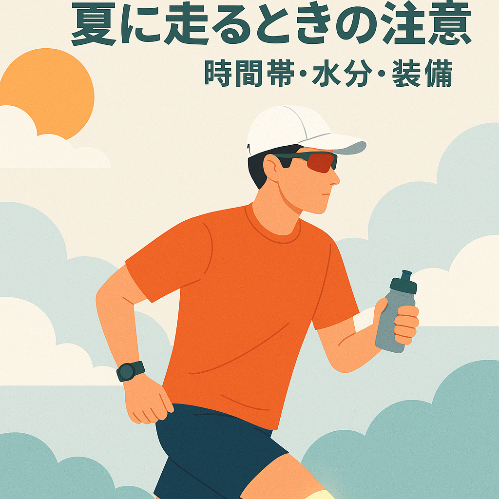 夏に走る時の注意点